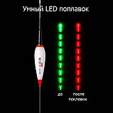 Світиться розумний LED-поплавець із гравітаційним датчиком і заряджання, фото 2