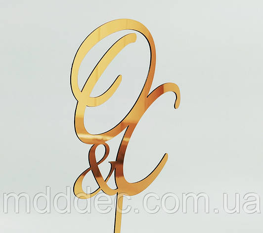 Дзеркальні Весільні топери Топери з ініціативами молодіжний!! О&С, фото 1