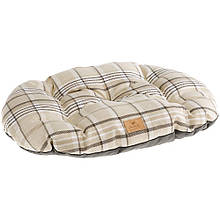 Двостороння подушка для собак і котів Ferplast (Ферпласт) SCOTT 89/10 Cushion Brown, 85×55 см