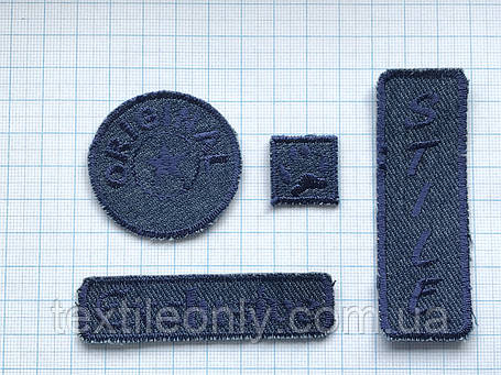 Нашивка Original джинс 45 мм, фото 3