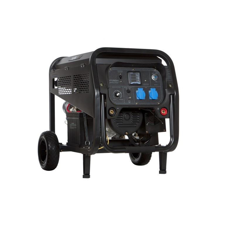 Дизельний генератор Hyundai DHYW 210AC (5 кВт) з функцією зварювання, фото 1
