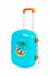 Валіза Технок 6108 з регульованою ручкою колеса містка дитяча пластикова іграшка для дітей