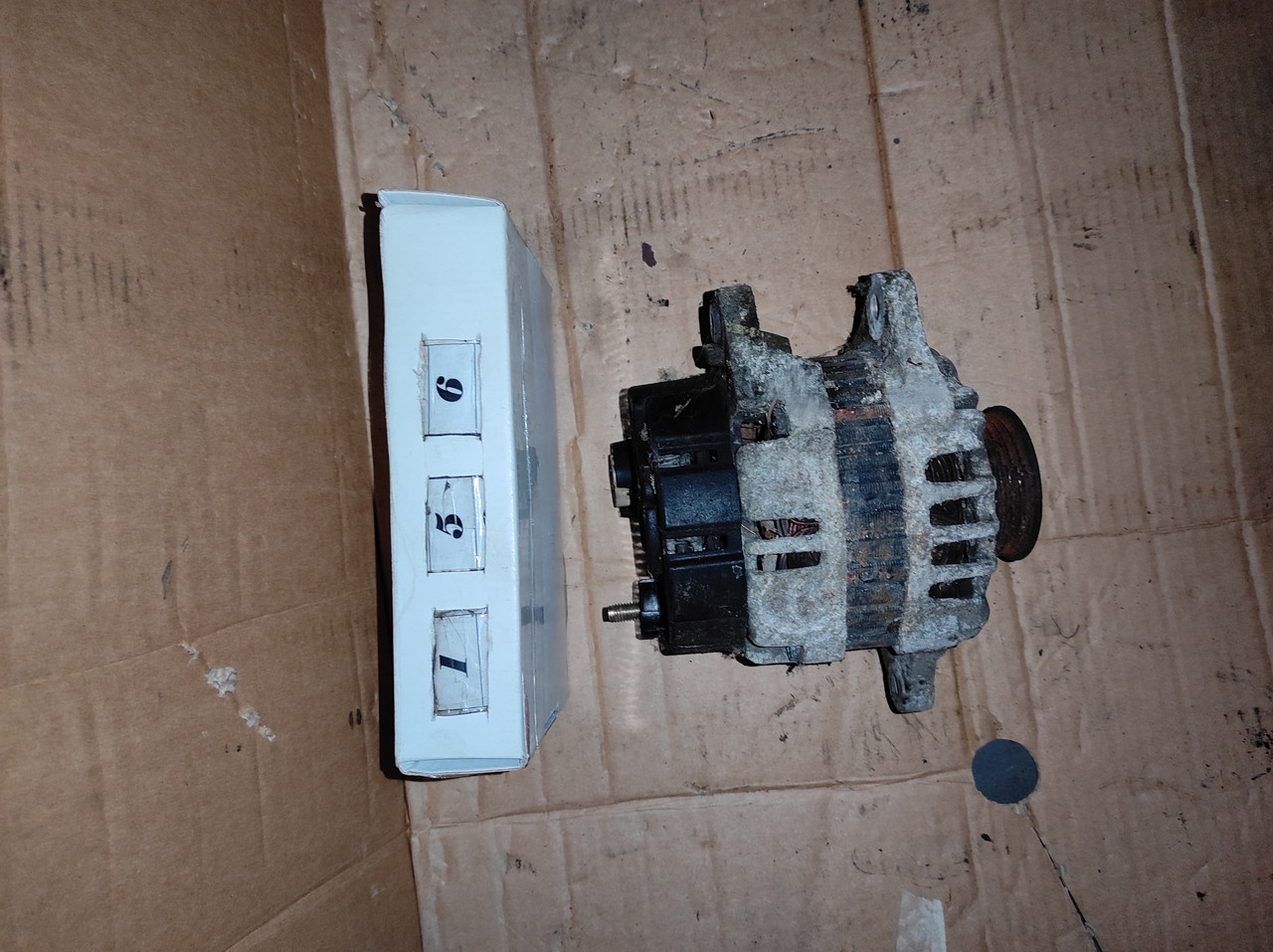 №156 Б/в генератор 37300-02550 Hyundai Atos 2003-