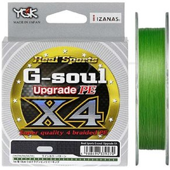 Шнур YGK G-Soul X4 Upgrade 100m #0.2/4lb к:салатовий