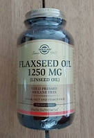 Масло семян льна Солгар Solgar Flaxseed Oil 1250 mg 100 капсул