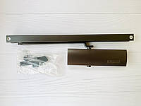Дверной доводчик Geze TS 1500 со скользящей тягой коричневый
