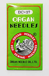 Голки для машин оверлок Organ Needles DC * 27 №110 / 18