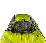 Спальник Tramp Voyager Long кокон подовжений лівий TRS-052L-L 230х90 см (SHiz12873), фото 3