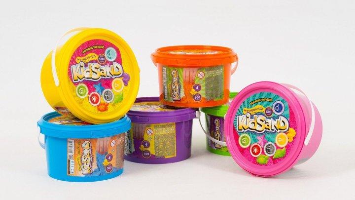 Кінетичних пісок "KidSand" 500 грам Банка