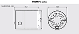 Вентилятор канальний витяжний для ванної Soler & Palau SILENTUB-100 на кулькових підшипниках, фото 4