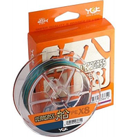 Шнур YGK Veragass Fune X8 - 100m #0.8/6.7kg 10m x 5 colors