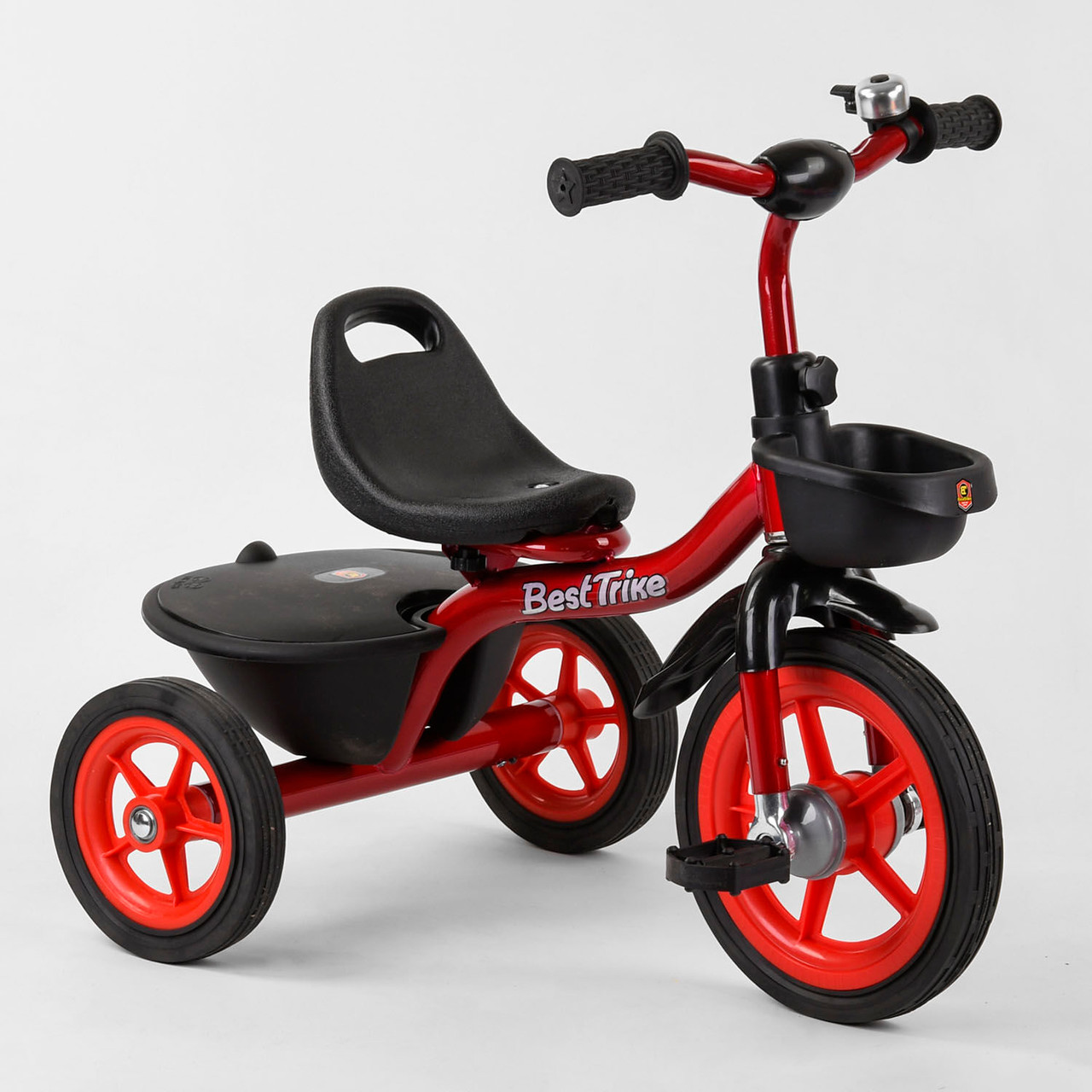 Триколісний велосипед Best Trike BS-1788 Червоний, 2 положення сидіння, гумові колеса (102413)