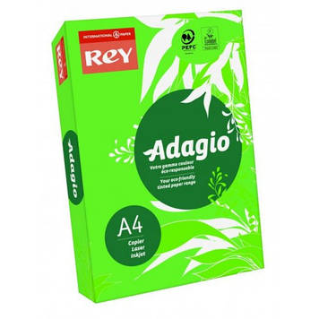Папір кольор. А4 160г/м інт. Rey Adagio Deep Green 52 (темн.-зелений)(250)(1250)