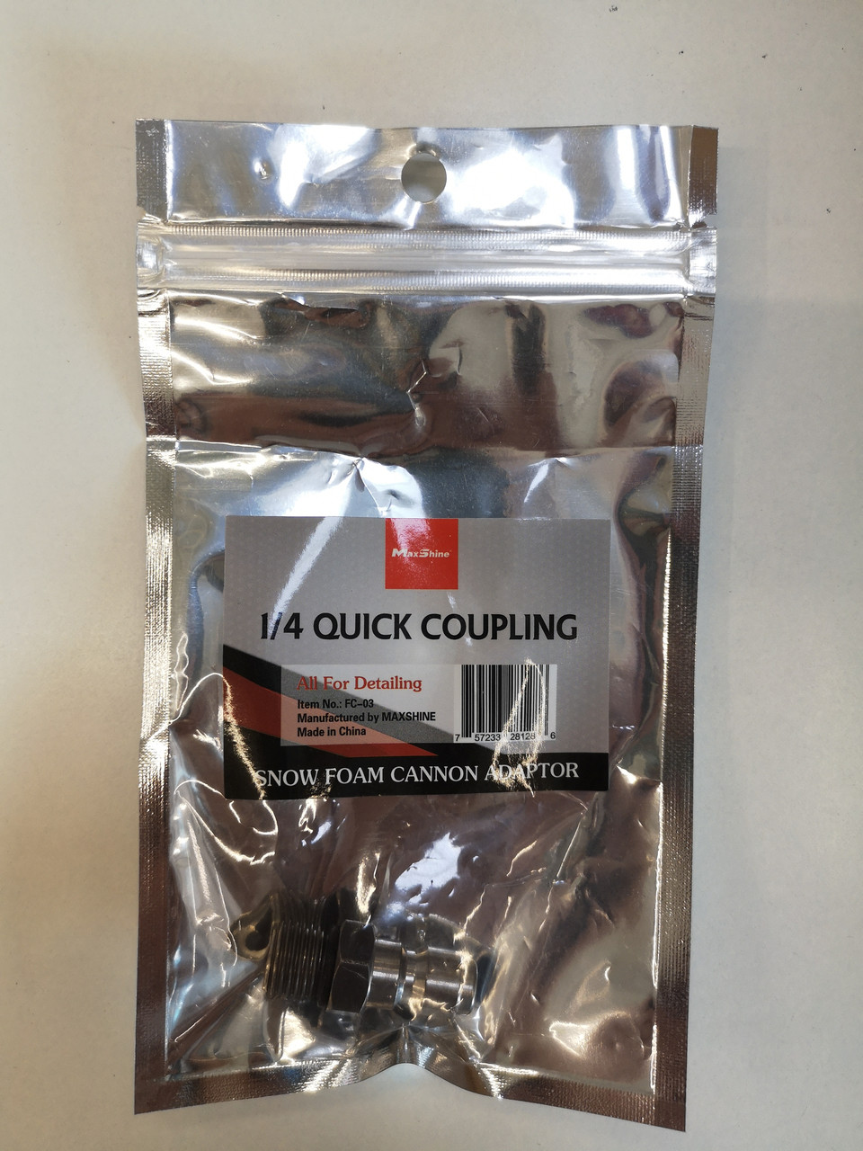 Швидкоз'єм металічний - MaxShine 1/4 Quick Coupling (FC-03)