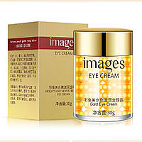 Крем-гель для кожи вокруг глаз IMAGES Bright and Moisture Gold Eye Cream золотой (30мл) (до 06.08.24)