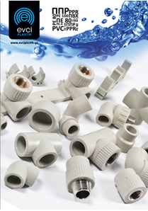Труби і кріплення поліпропіленові Evci Plastik