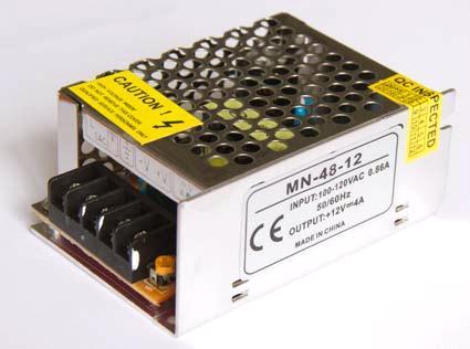 Блок живлення 12V 48W (4A) compact