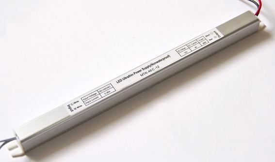 Блок живлення 12V 48W (4A) slim-з