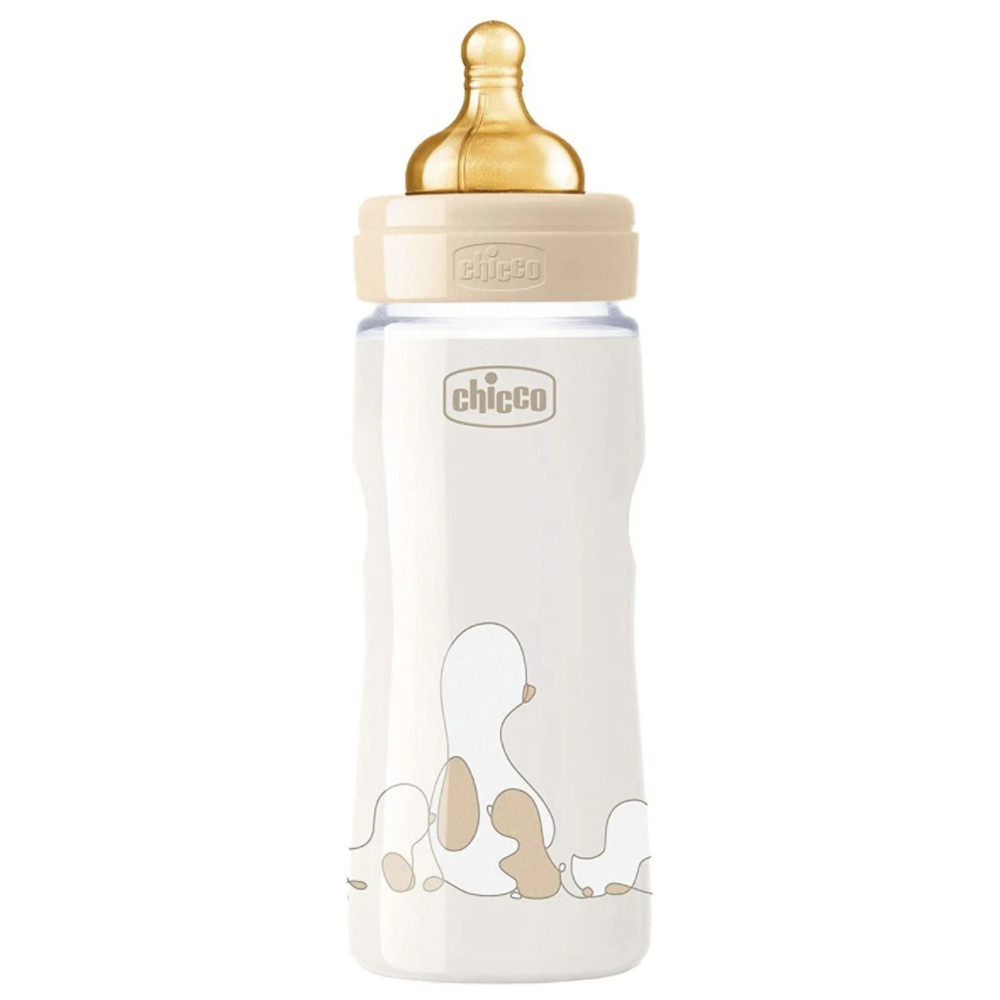 Пляшка пластикова 330 мл Chicco Original Touch 4m+ (8058664121823)