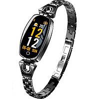 Женские умные смарт часы Smart Watch GT83C Черные с тонометром пульсометром