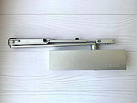 Доводчик для дверей GEZE TS 2000 V BC з важільною тягою з фіксацією сірий