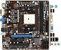 Плата під AMD Socket FM2 MSI FM2-A55M-P33 на DDR3 підтримує до A10-6800k FM2