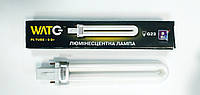 Лампа энергосберегающая WATC PL TUBE 9W 6400K G23