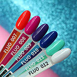 Гель-лак Флуоресцентний Kira Nails Fluo 12 (світиться), фото 4