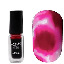 Komilfo Aqua Drops Dark Pink No006, 5 мл