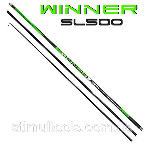 Вудка безколечная карбон Sams Fish "Winner" 5 м, фото 1