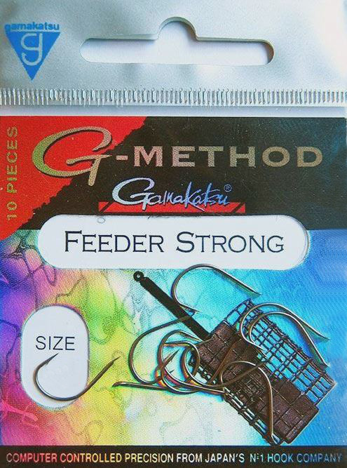 Гачок Gamakatsu G-Method Feeder Strong Bronze No6 10 шт.