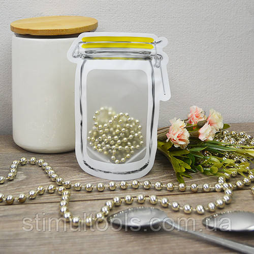 Пакет для зберігання продуктів "Zip Jar" 10.7*15.3 см (паковання 50штук), фото 1