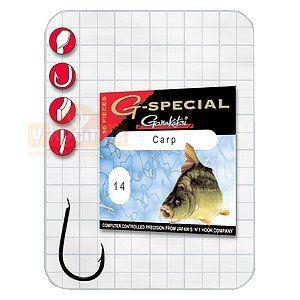 Гачок Gamakatsu G-Special Carp Nickel No14 10 шт.
