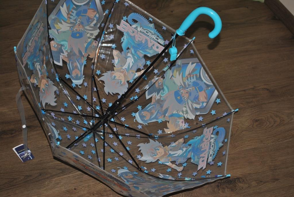 Зонт зонтик трость детский BEYBLADE полуавтомат прозрачный 8 спиц, диаметр купола 74 см со свистком на 4-9 лет - фото 7 - id-p609291238