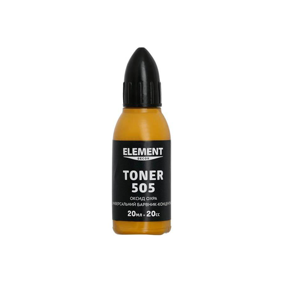 Краситель Element Decor Toner №505 Оксид охра 20мл - фото 1 - id-p1418554863