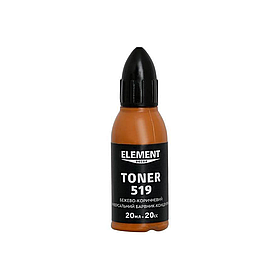 Барвник Element Decor Toner №519 Бежево-коричневий 20мл