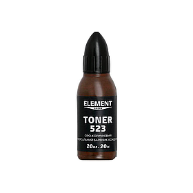 Барвник Element Decor Toner №523 Сіро-коричневий 20мл