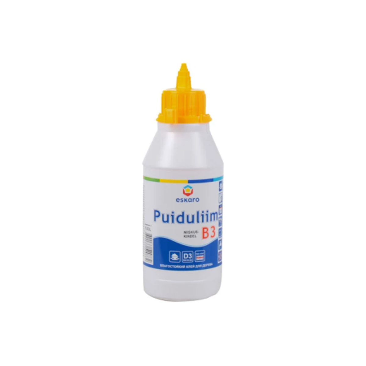 Вологостійкий клей для дерева Puiduliim B3 Eskaro 0.33 л