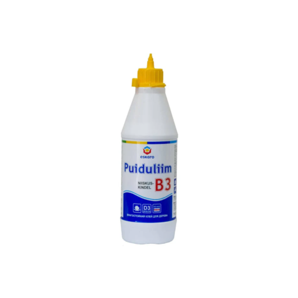 Вологостійкий клей для дерева Puiduliim B3 Eskaro 0.75 л