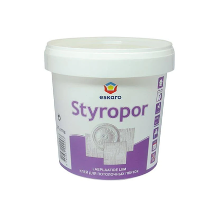 Клей для стиропору Styropor Eskaro 0.7кг, фото 1