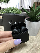 Навушники AirPods 2 Black Матові Bluetooth, фото 4