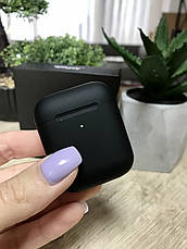 Навушники AirPods 2 Black Матові Bluetooth, фото 5
