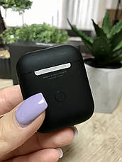 Навушники AirPods 2 Black Матові Bluetooth, фото 6