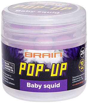 Бойли Brain Pop-Up F1 Baby Squid (кальмар) 10 мм 20г