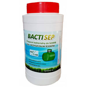 Препарат для септиків, побутових очисних споруд Bactisep. Біопрепарат для вигрібних ям, 1 кг - Bioclean