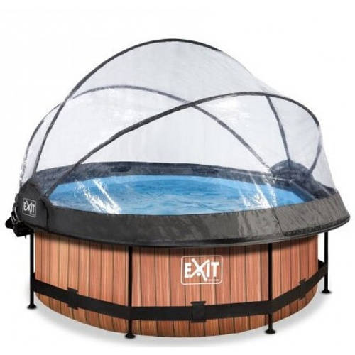 Купить Бассейн каркасный Exit Toys EXIT 244 х 76 см / 2780 л Коричневый ...