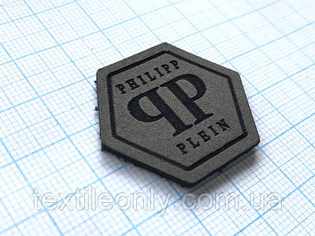 Нашивка Philipp Plein / Філіп Плейн 35х30 мм, фото 2