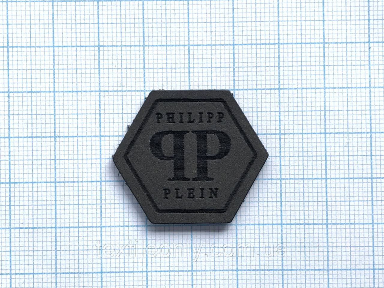 Нашивка Philipp Plein / Філіп Плейн 35х30 мм