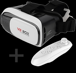 Окуляри віртуальної реальності VR BOX 2.0 з пультом