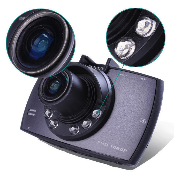 Автомобильный видеорегистратор G30 Full HD 1080 P - фото 4 - id-p1464076559